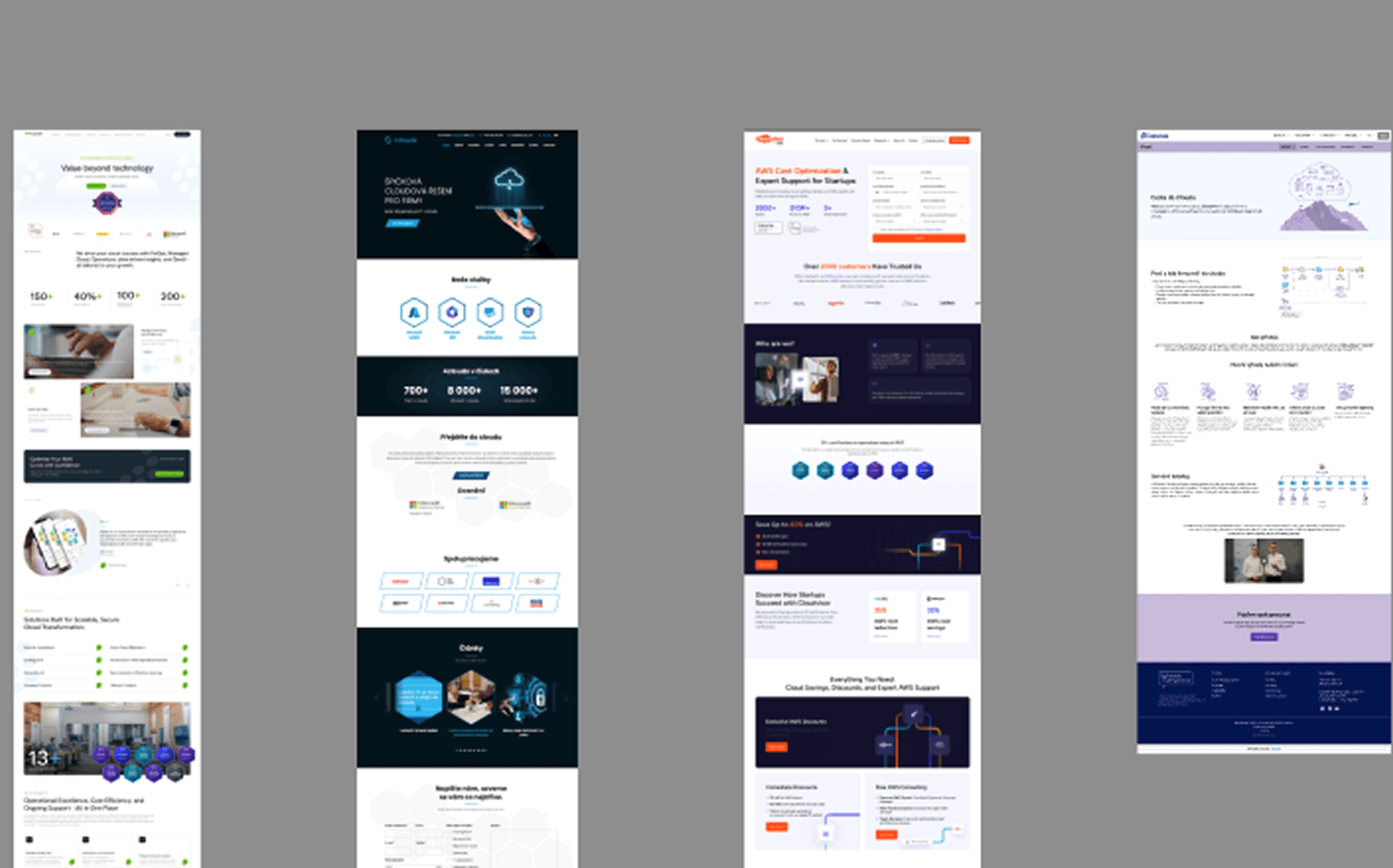 Šablony konverzních webů